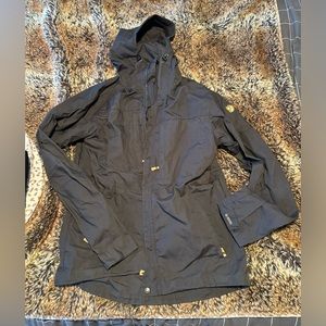 Men's Black Hooded Jacket - Unbranded